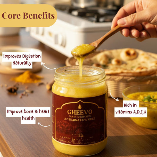 Gheevo | A2 Bilona Cow Ghee – 1000 ml