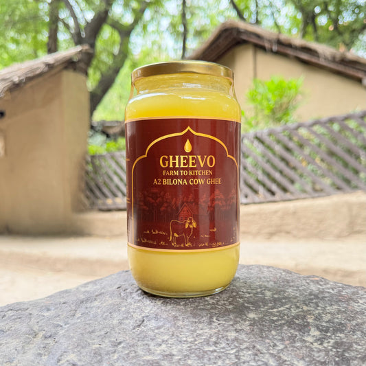 GHEEVO A2 Bilona Cow Ghee - 1L